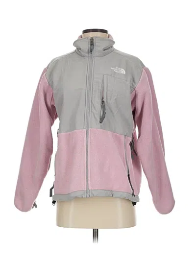 Pre-owned The North Face Fleece Jacket In Pink