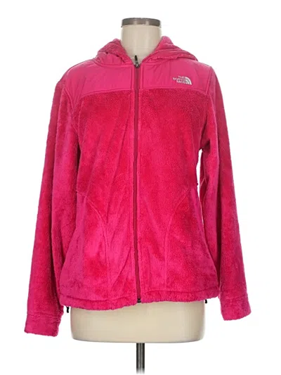 Pre-owned The North Face Fleece Jacket In Pink