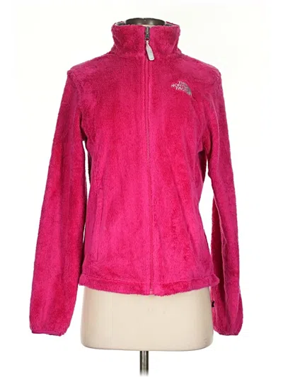 Pre-owned The North Face Fleece Jacket In Pink