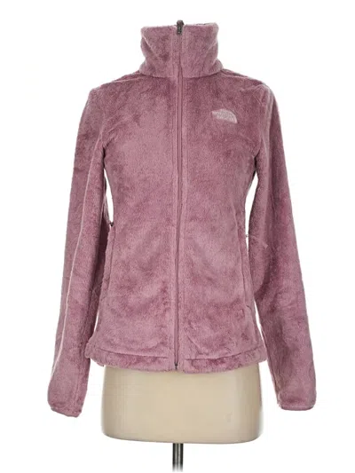 Pre-owned The North Face Fleece Jacket In Pink