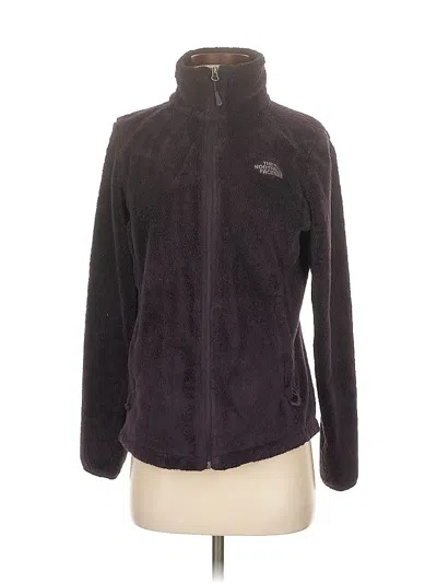 Pre-owned The North Face Fleece Jacket In Purple