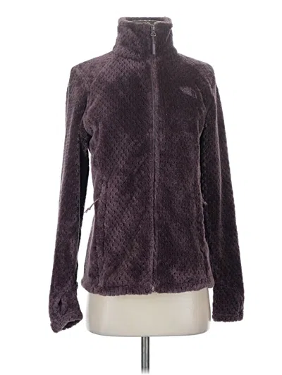 Pre-owned The North Face Fleece Jacket In Purple