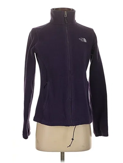 Pre-owned The North Face Fleece Jacket In Purple
