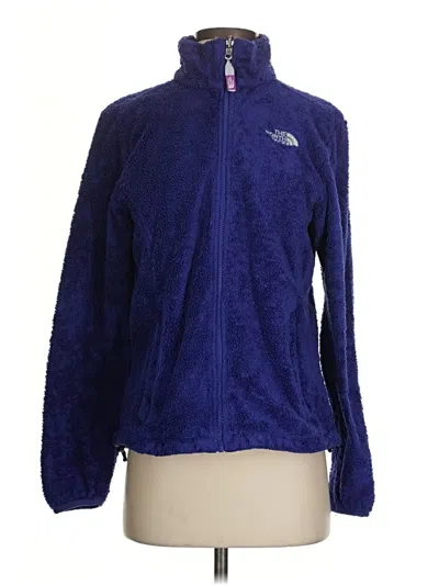 Pre-owned The North Face Fleece Jacket In Purple