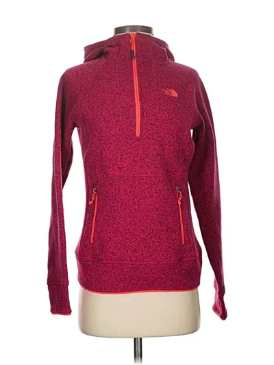 Pre-owned The North Face Fleece Jacket In Red