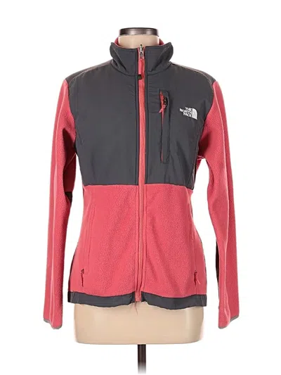 Pre-owned The North Face Fleece Jacket In Red