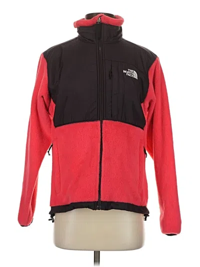 Pre-owned The North Face Fleece Jacket In Red