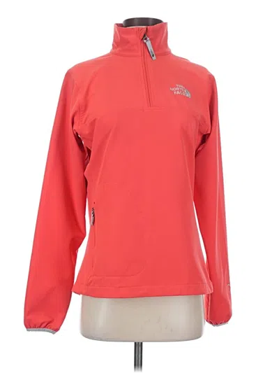 Pre-owned The North Face Fleece Jacket In Red