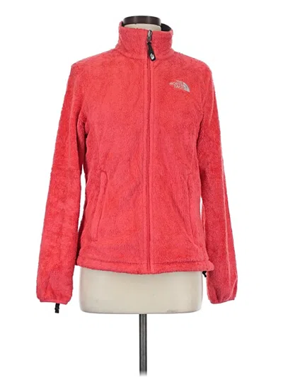 Pre-owned The North Face Fleece Jacket In Red