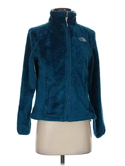 Pre-owned The North Face Fleece Jacket In Teal