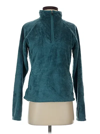 Pre-owned The North Face Fleece Jacket In Teal