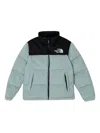The North Face Fleece-paneled Puffer Jacket In Multi