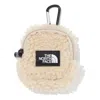 The North Face Fleece Pouch Round Mini Bag 'beige'