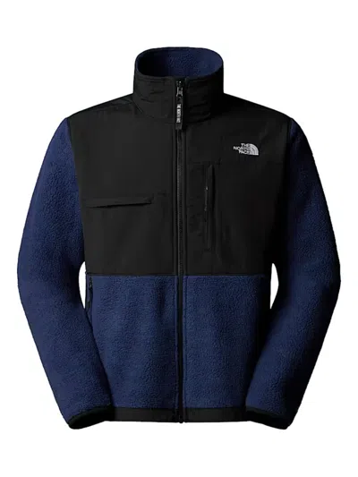 The North Face Fleece Zip-up Jacket In Blue