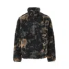 The North Face Extreme Pullover Fleece With Faded Effect Print In Black