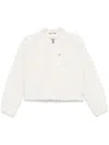 The North Face Extreme Pile 2 Fz Jacket In White