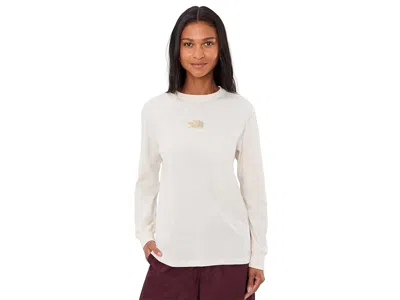 The North Face Floral Alpine Relaxed Long-sleeve T-shirts In White