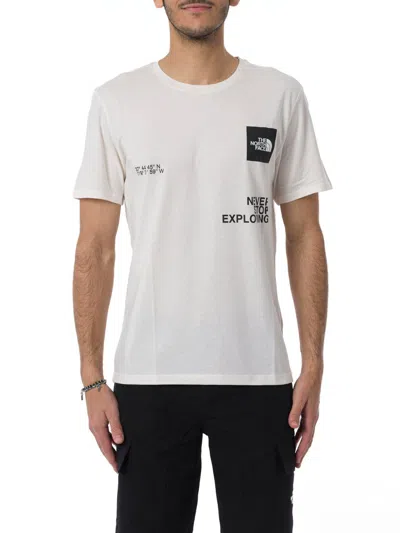 The North Face M Foundation Coordinates Short-sleeve T-shirt In White