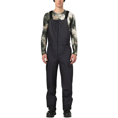 The North Face Freedom Bib Mens Standard Fit Cargo Overalls In Black