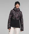 The North Face Freedom Nf0a7wyk Women Gray Snake Charmer Insulated Jacket In Multi