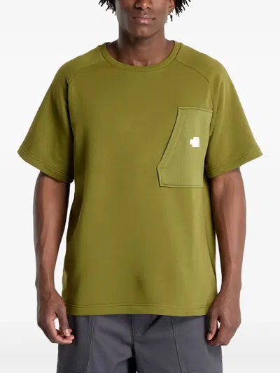 The North Face Front-pocket T-shirt In Green