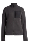The North Face Front Range Fleece Jacket In Tnf Black Heather-npf