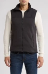The North Face Front Range Fleece Vest In Tnf Black Heather-npf