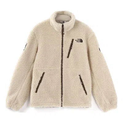The North Face Full Zip Fleece Jacket 'beige' In Neutral