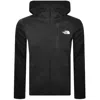 The North Face Full Zip Jacket Black In Black