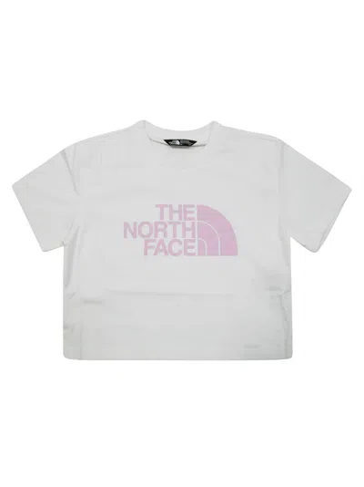 The North Face G S/s Crop Easy Tee Tnf- In White