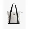 The North Face Gardenia White-tnf Blac Borealis Brand-print Recycled-nylon Tote Bag In Gardenia White-tnf Blac