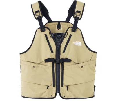 Pre-owned The North Face Gear Mesh Vest Np22330 M L Camping Taupe Black Summit 4 Colors In Kelp Tan