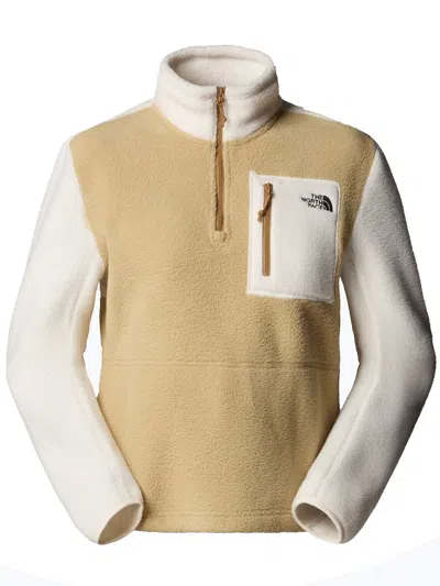 The North Face Giacca In Pile Yumiori Con Cerniera A 1/4 In Brown