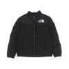 The North Face Girl's Printed 1996 Retro Nuptse Black Down Jacket In Black