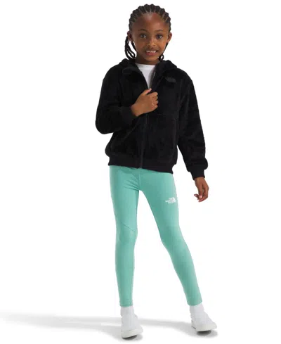 The North Face Kids' Girls 2t-7 Osito Hooded Sweater In Black