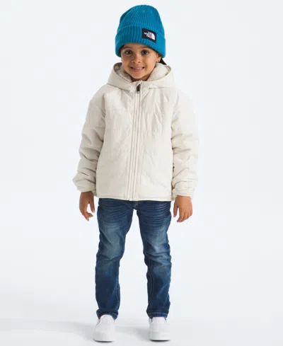 The North Face Kids' Girls 2t-7 Reversible Shasta Full-zip Hooded Jacket In White