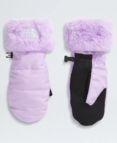 The North Face Kids' Girls 5-18 Shasta Mittens In Purple
