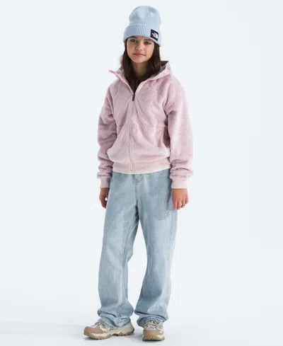 The North Face Kids' Girls 6-16 Osito Full-zip Hoodie In Pink