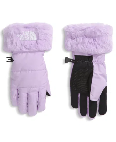 The North Face Kids' Girls 6-18 Shasta Gloves In Purple