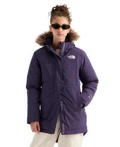 The North Face Kids' Girls' 7-18 Arctic Parka Jacket In Purple