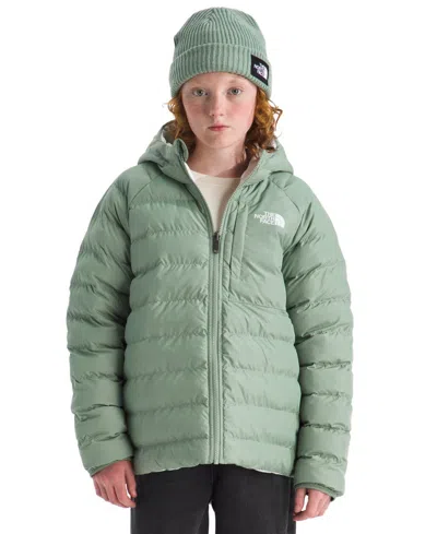 The North Face Kids' Girls 8-20 Reversible Perrito Jacket In Green