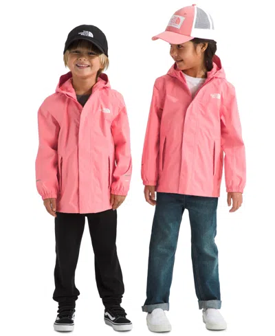 The North Face Kids' Girls' And Boys' 2t-7 Antora Hooded Rain Jacket In Pink