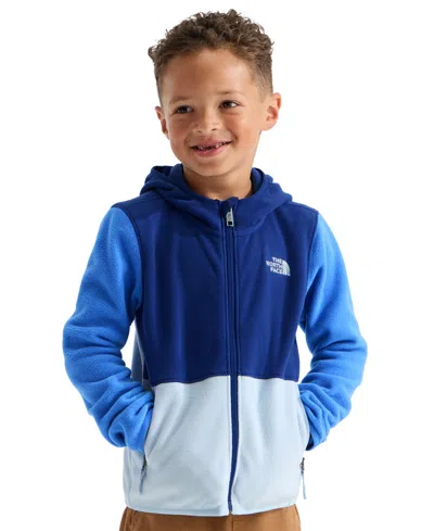 The North Face Kids' Girls' And Boys' 2t-7 Glacier Full-zip Hooded Jacket In Blue