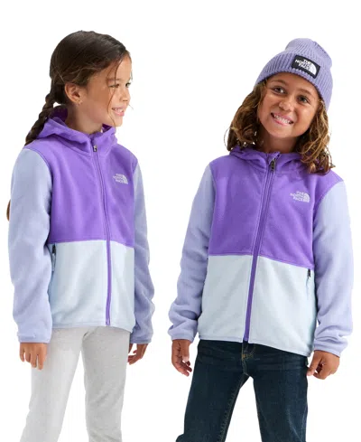 The North Face Kids' Girls' And Boys' 2t-7 Glacier Full-zip Hooded Jacket In Pink