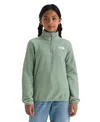 The North Face Girls And Boys 6-16 Glacier Zipper Jacket In Green