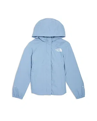 The North Face Girls' Antora Rain Jacket - Big Kid In Steel Blue