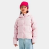The North Face Girls' Big Kids North Down Hooded Jacket In Pink