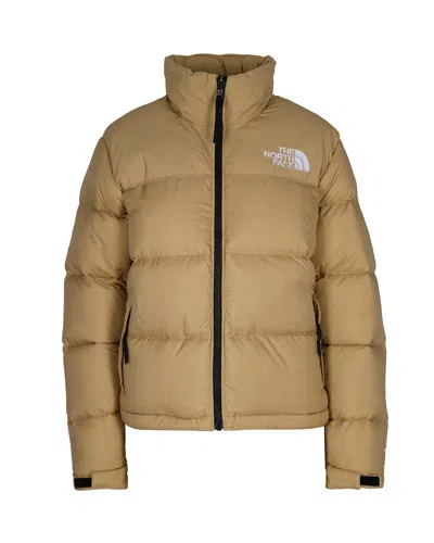 The North Face Giubbino W 1996 Retro Nuptse Khaki Stone In Brown