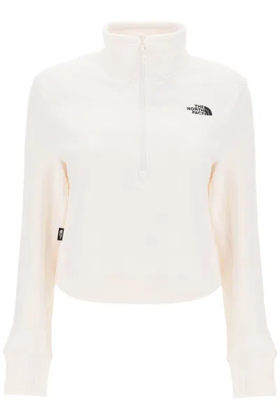 THE NORTH FACE GLACER CROPPED FLEECE SWEATSHIRT