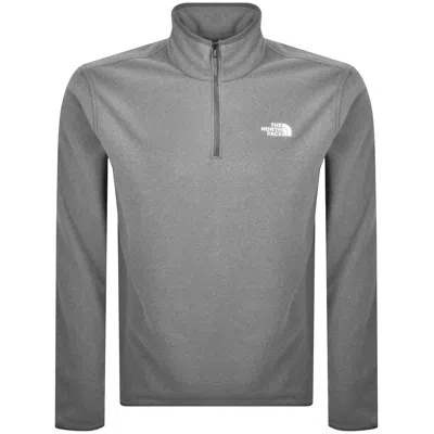 The North Face Glacier Fleece Grey In Gray